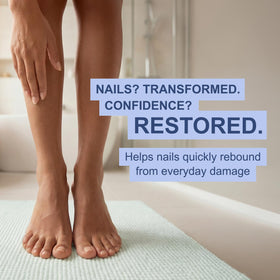 Kerasal nail patches showing application instructions