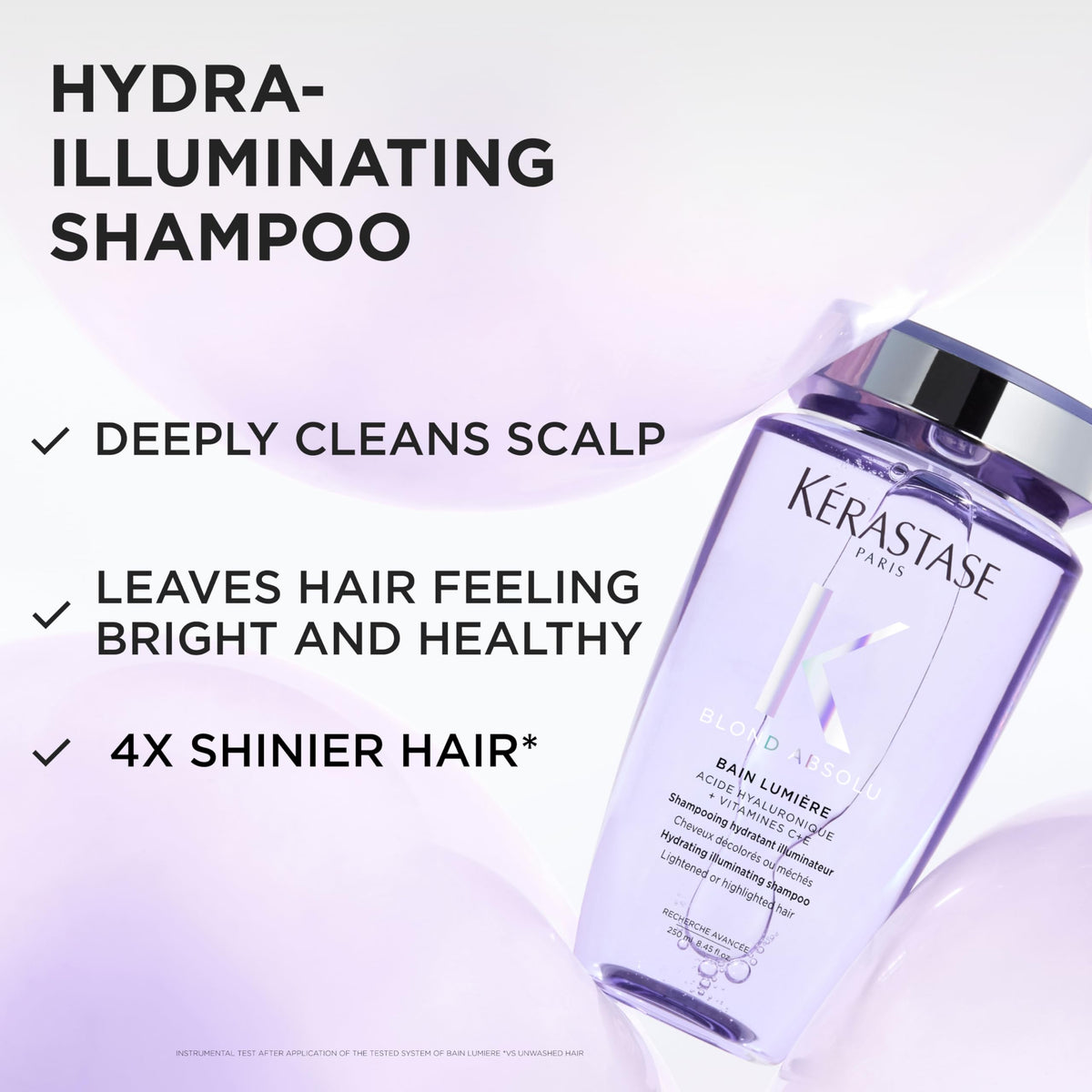 KÉRASTASE Blond Absolu Shampoo bottle with cap
