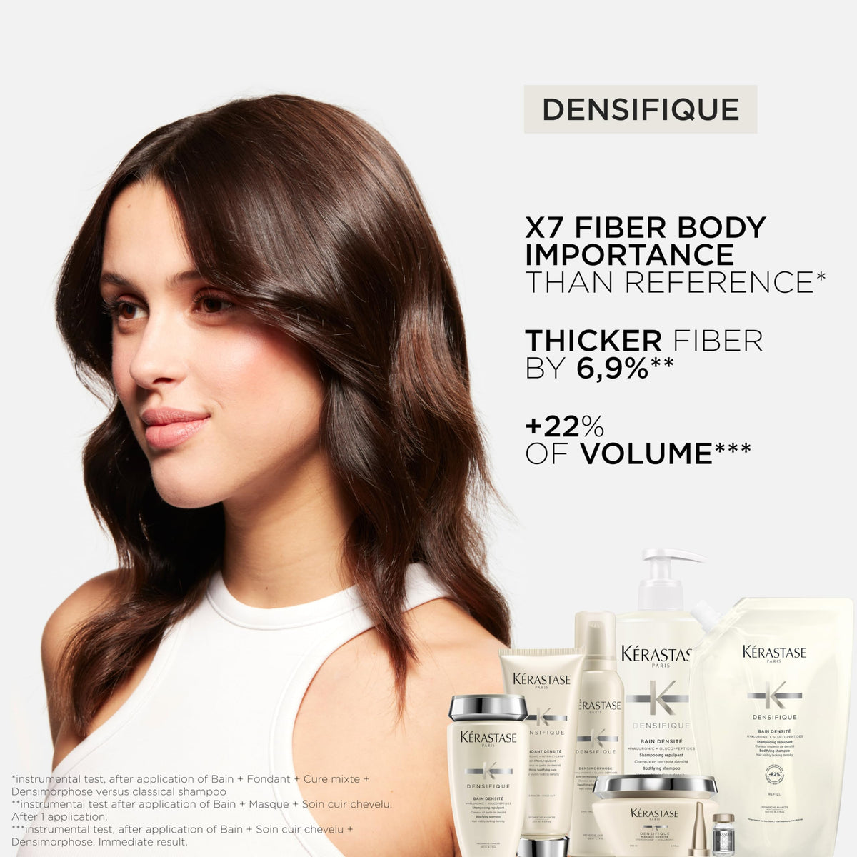 KÉRASTASE Densifique Densité Shampoo 550g in lifestyle setting