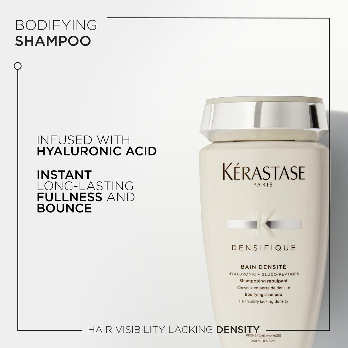 KÉRASTASE Densifique Shampoo bottle side view