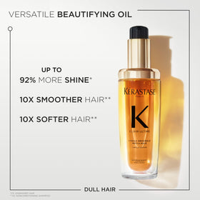 KÉRASTASE Elixir Ultime Hair Oil bottle with pump