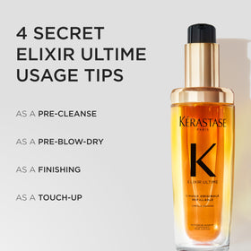 KÉRASTASE Elixir Ultime Hair Oil texture close-up