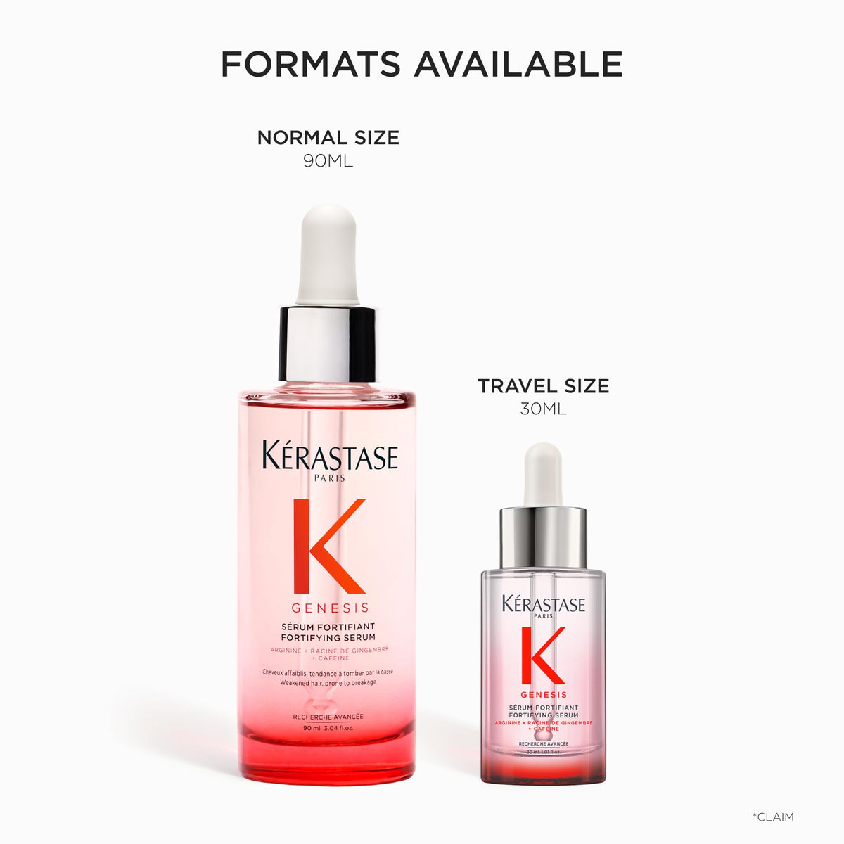 KÉRASTASE Genesis Hair Serum bottle with cap