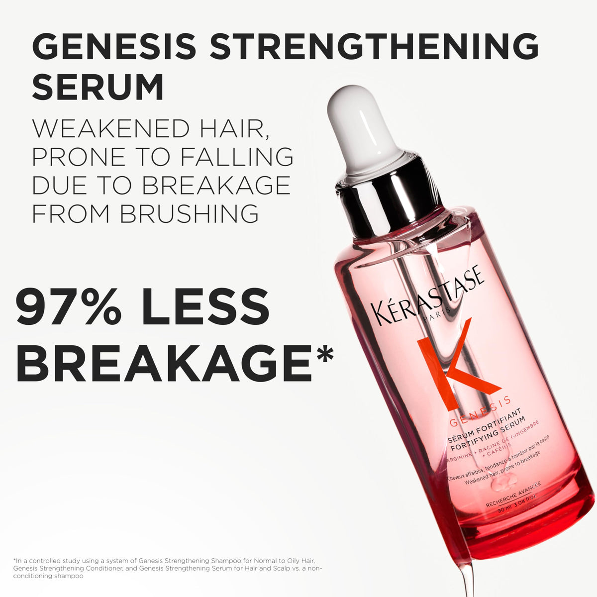 KÉRASTASE Genesis Hair Serum bottle with lid