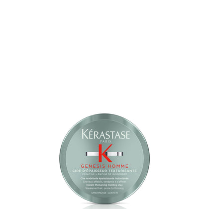 KÉRASTASE Genesis Homme Texturizing Wax Pomade front view 90g