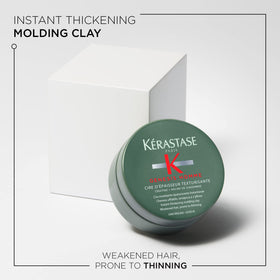KÉRASTASE Genesis Homme Texturizing Wax Pomade texture close-up