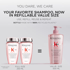 KÉRASTASE Genesis Hydra-Fortifiant Shampoo bottle with cap