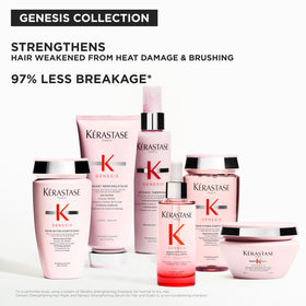 KÉRASTASE Genesis Shampoo pouring into hand