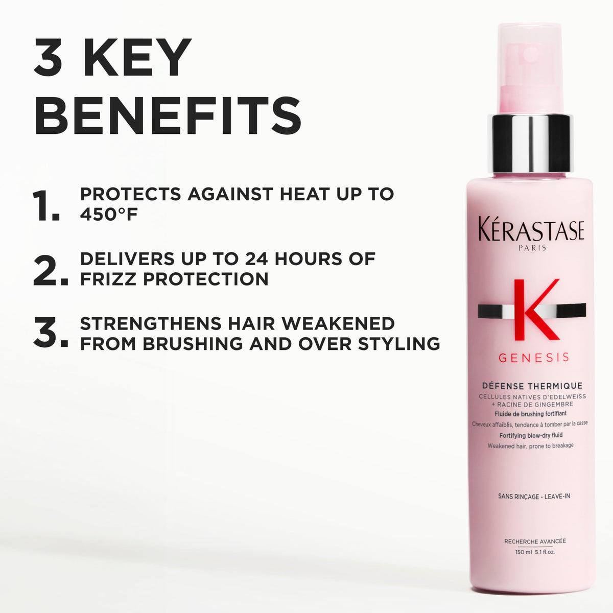 KÉRASTASE Genesis Thermique Blow Dry Primer 200g side view