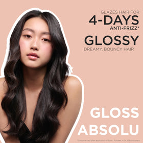 KÉRASTASE Gloss Absolu Conditioner with hair care tools