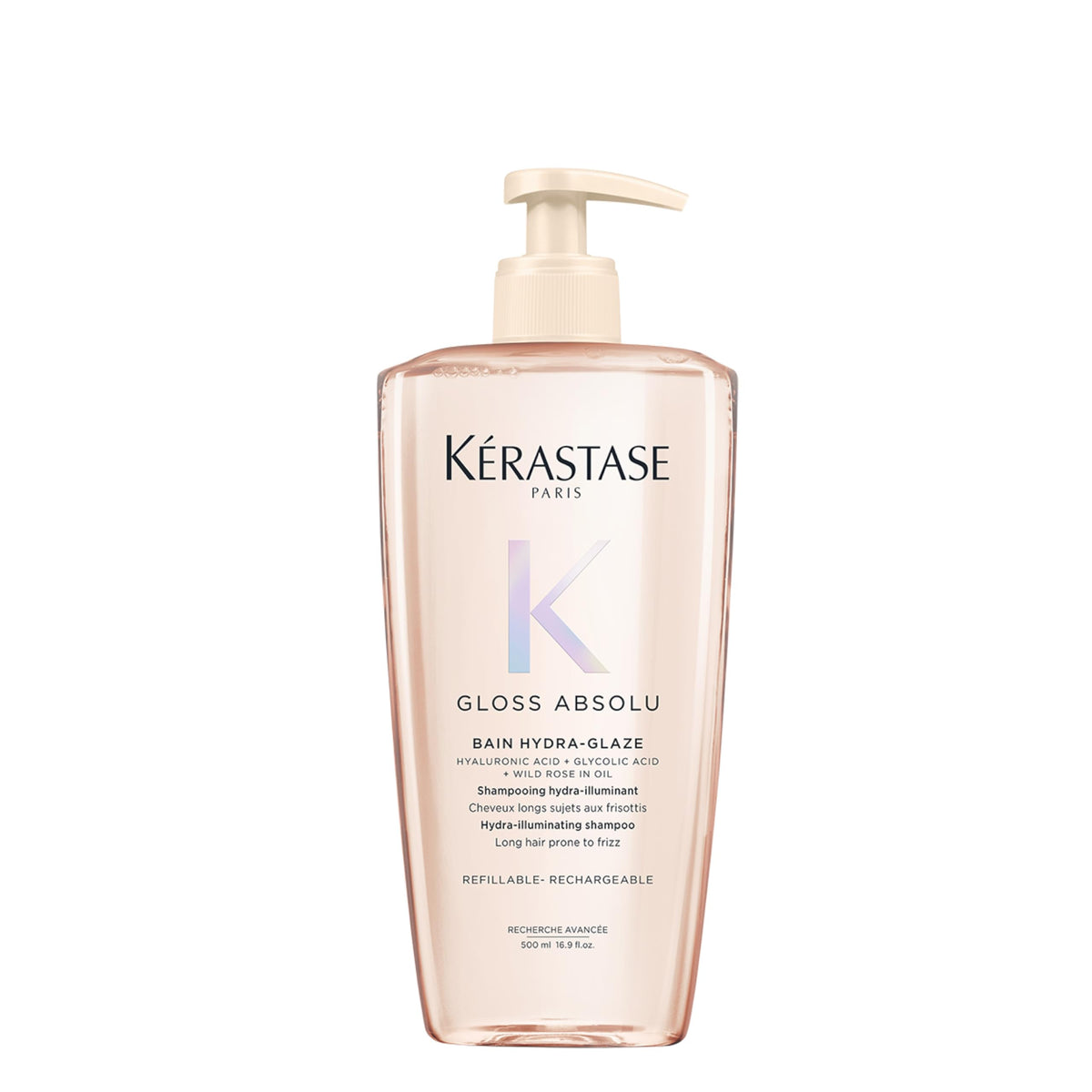 KÉRASTASE Gloss Absolu High-Shine Anti-Frizz Shampoo 16.9 Fl Oz front view