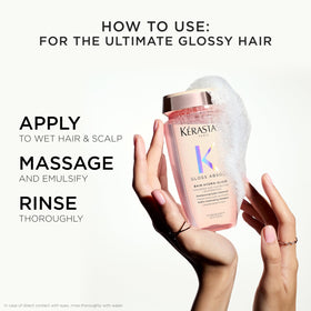 KÉRASTASE Gloss Absolu Shampoo packaging details