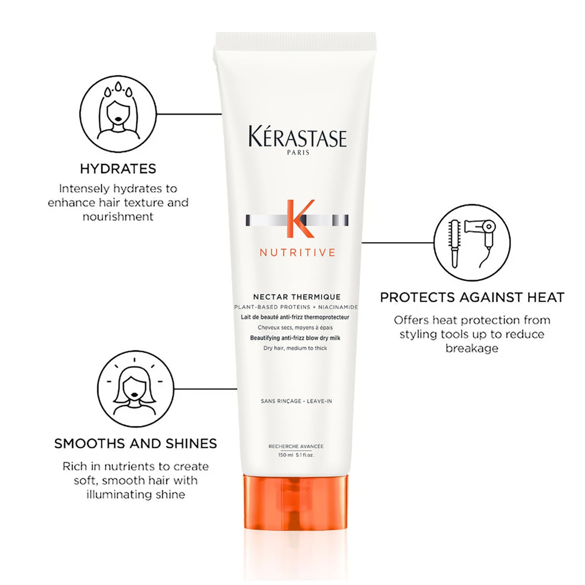 KÉRASTASE Nectar Thermique Cream texture close-up