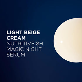 KÉRASTASE Nutritive 8H Magic Night Serum 280g on a bedside table