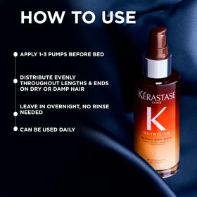 KÉRASTASE Nutritive 8H Magic Night Serum with plant-based ingredients