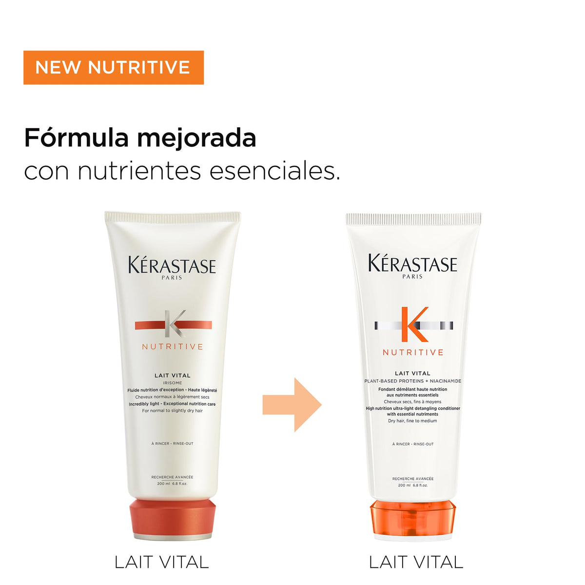 KÉRASTASE Nutritive Lait Vital Conditioner texture on hand