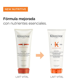 KÉRASTASE Nutritive Lait Vital Conditioner texture on hand