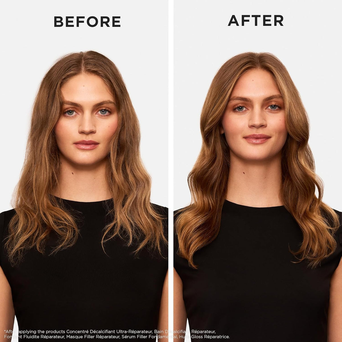 KÉRASTASE Première Bain Décalcifiant Shampoo application on hair