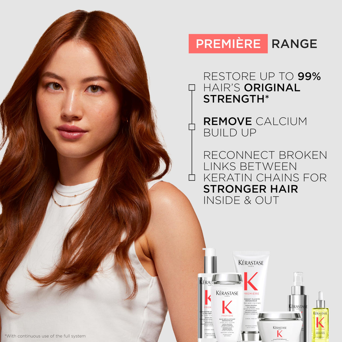 KÉRASTASE Premiere Shampoo label close-up