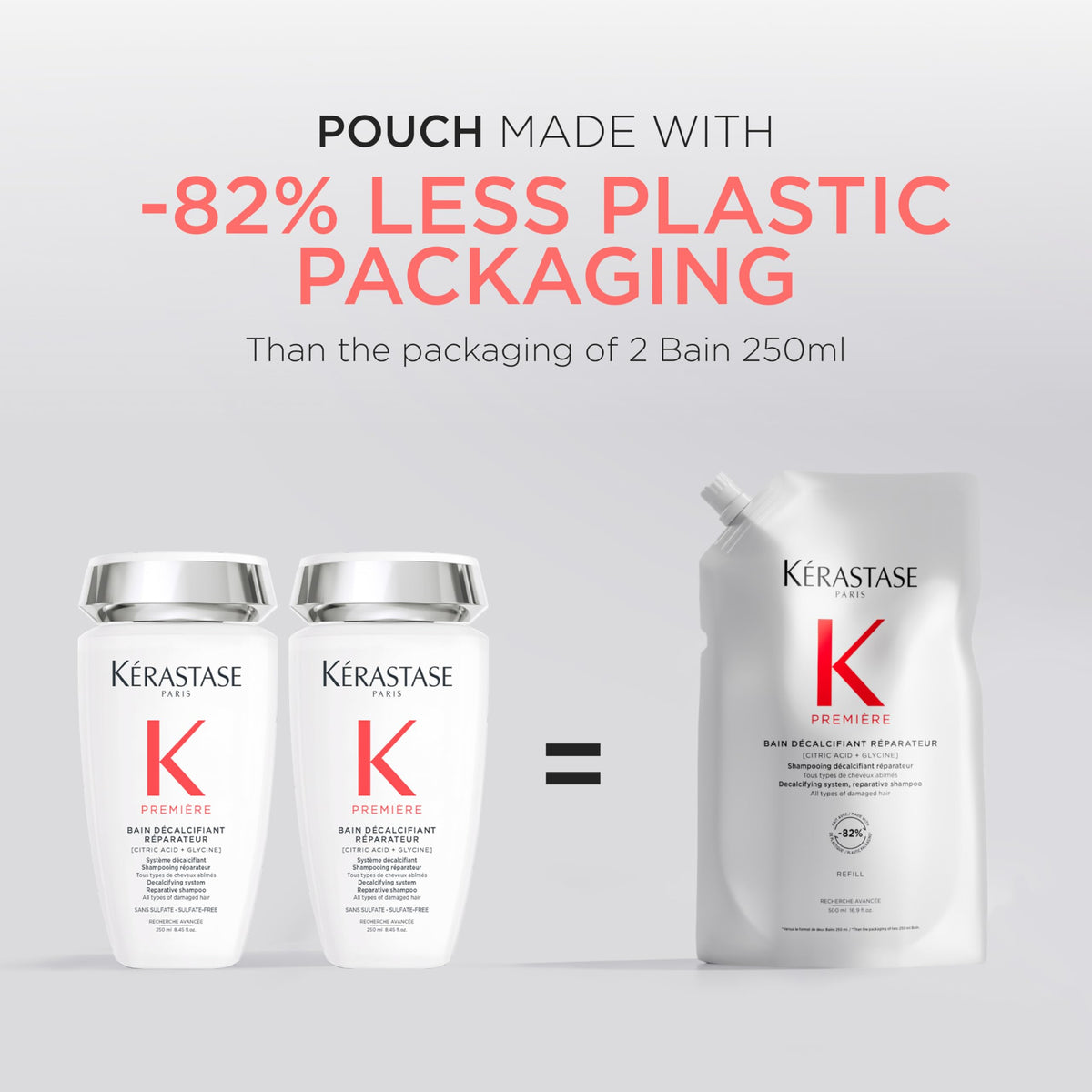 KÉRASTASE Premiere Shampoo with other hair care products
