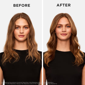 KÉRASTASE Premiere Shampoo with texture on hand