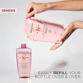 KÉRASTASE shampoo label details