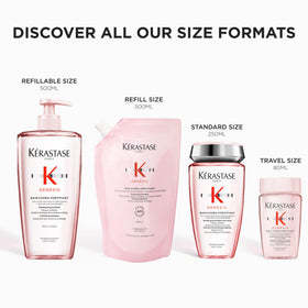 KÉRASTASE shampoo with ginger root and edelweiss flowers