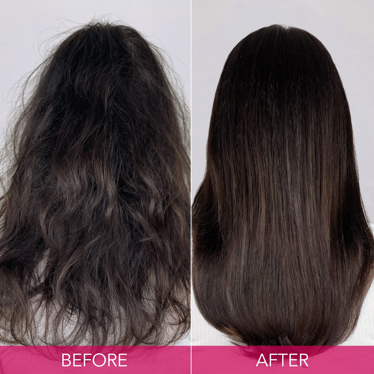 Keratin Complex Color Care Shampoo and Conditioner on bathroom shelf