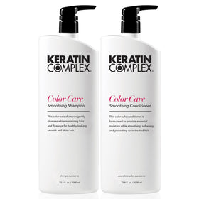 Keratin Complex Color Care Smoothing Shampoo front view 33.8 fl oz