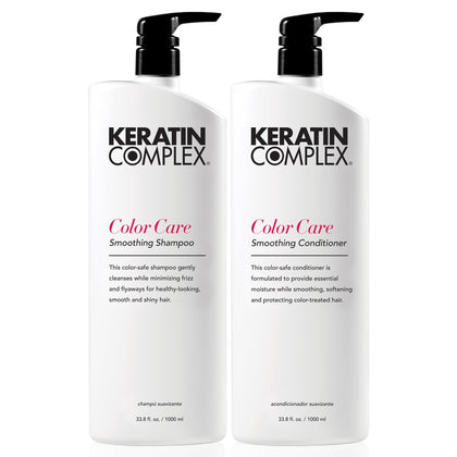 Keratin Complex Color Care Smoothing Shampoo front view 33.8 fl oz