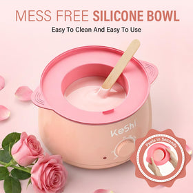 KeShi wax warmer with adjustable temperature dial