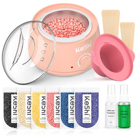 KeShi Waxing Kit complete set including wax warmer and accessories