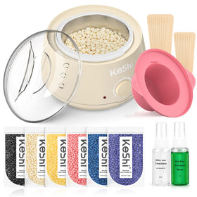 KeShi Waxing Kit complete set including wax warmer and accessories