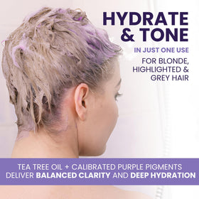 KESMEDIK Tea Tree Conditioner in bathroom setting