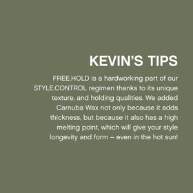 KEVIN.MURPHY FREE.HOLD Hair Styling Paste with hair styling tools