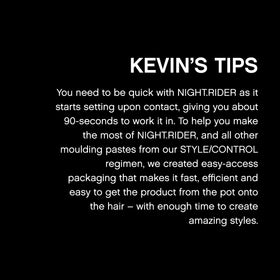 KEVIN.MURPHY NIGHT.RIDER hair paste side view