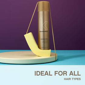 KEVIN.MURPHY SESSION.SPRAY in a bathroom setting