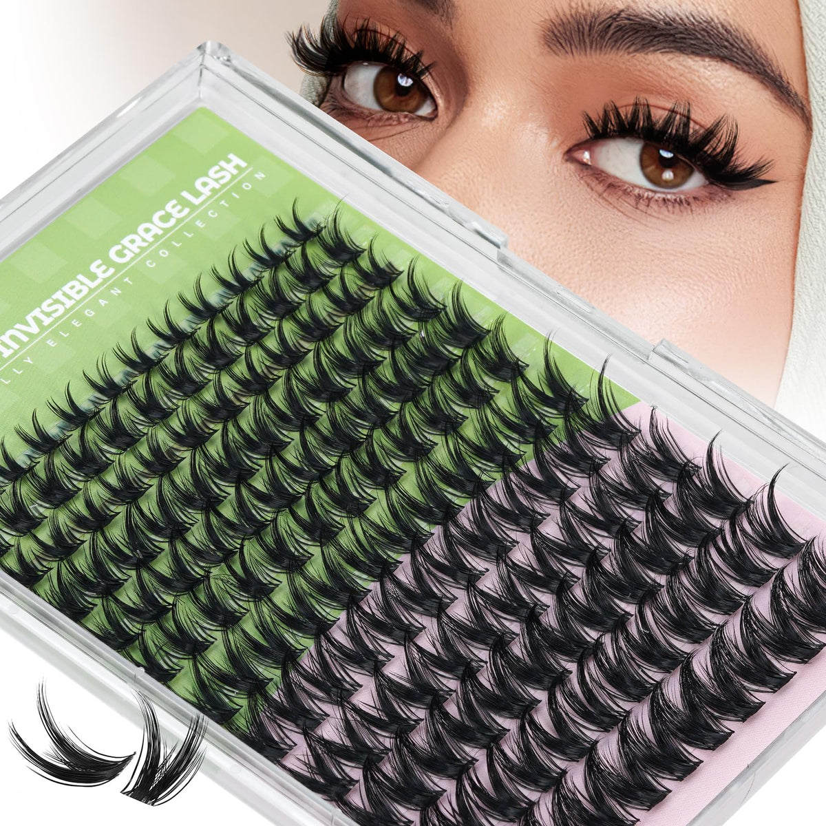 KEYYOU Fairy Wink Lash Clusters packaging front view