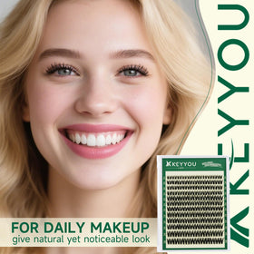 KEYYOU Flora Lash Clusters mixed lengths 8-18mm