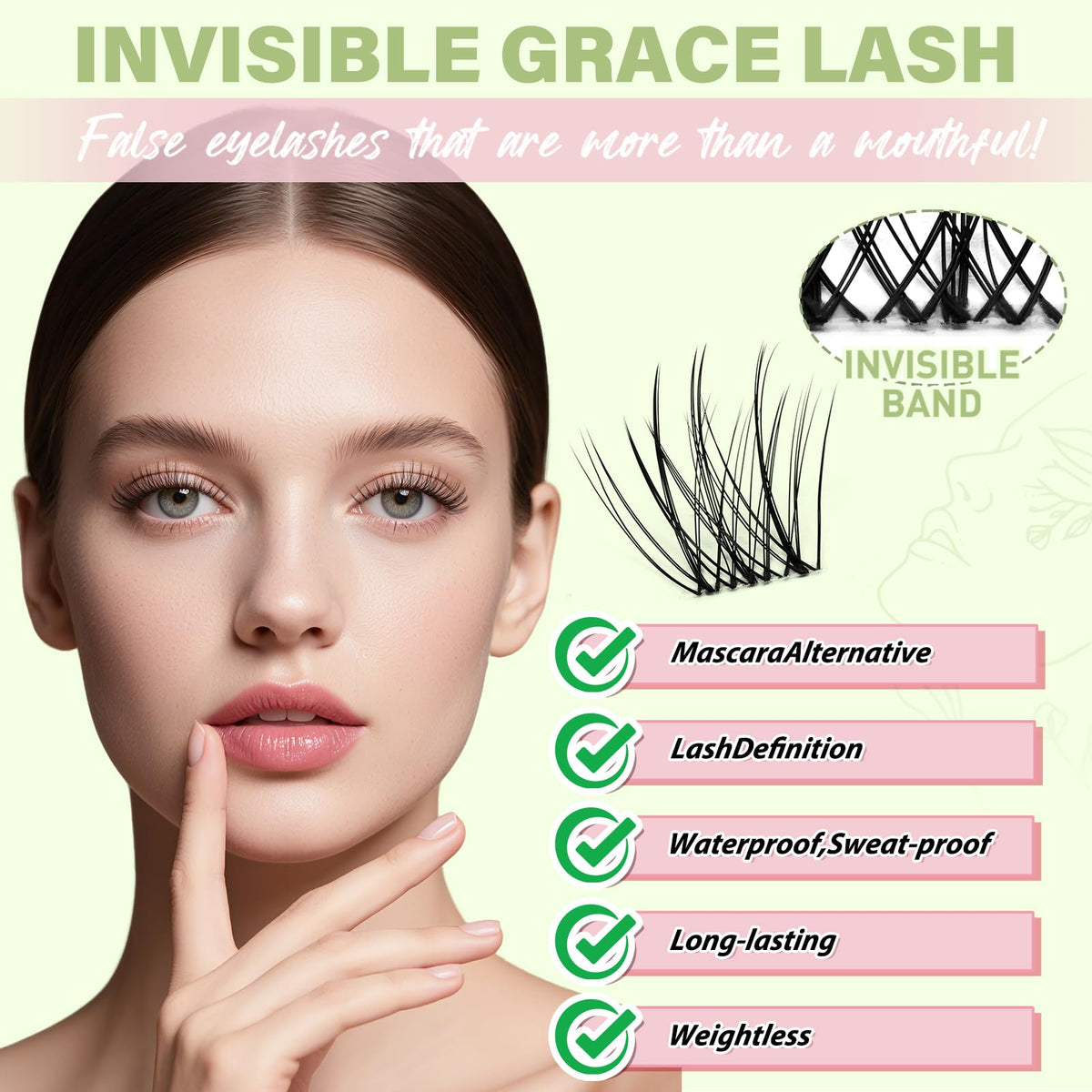 KEYYOU lash application brush and remover oil included