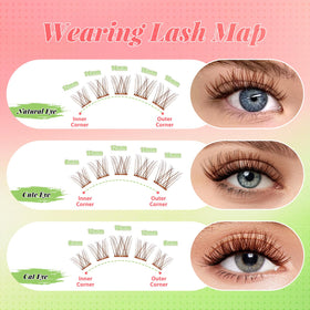 KEYYOU lash application brush included in the kit