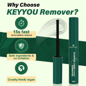 KEYYOU Lash Bond & Seal application process demonstration