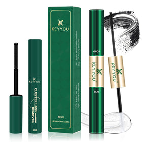 KEYYOU Lash Bond & Seal & Remover Kit front view with lash bond and remover oil