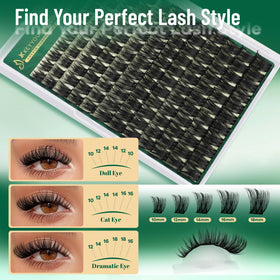 KEYYOU lash clusters kit packaging