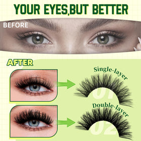 KEYYOU Lash Clusters Kit showing 144 clusters in various lengths
