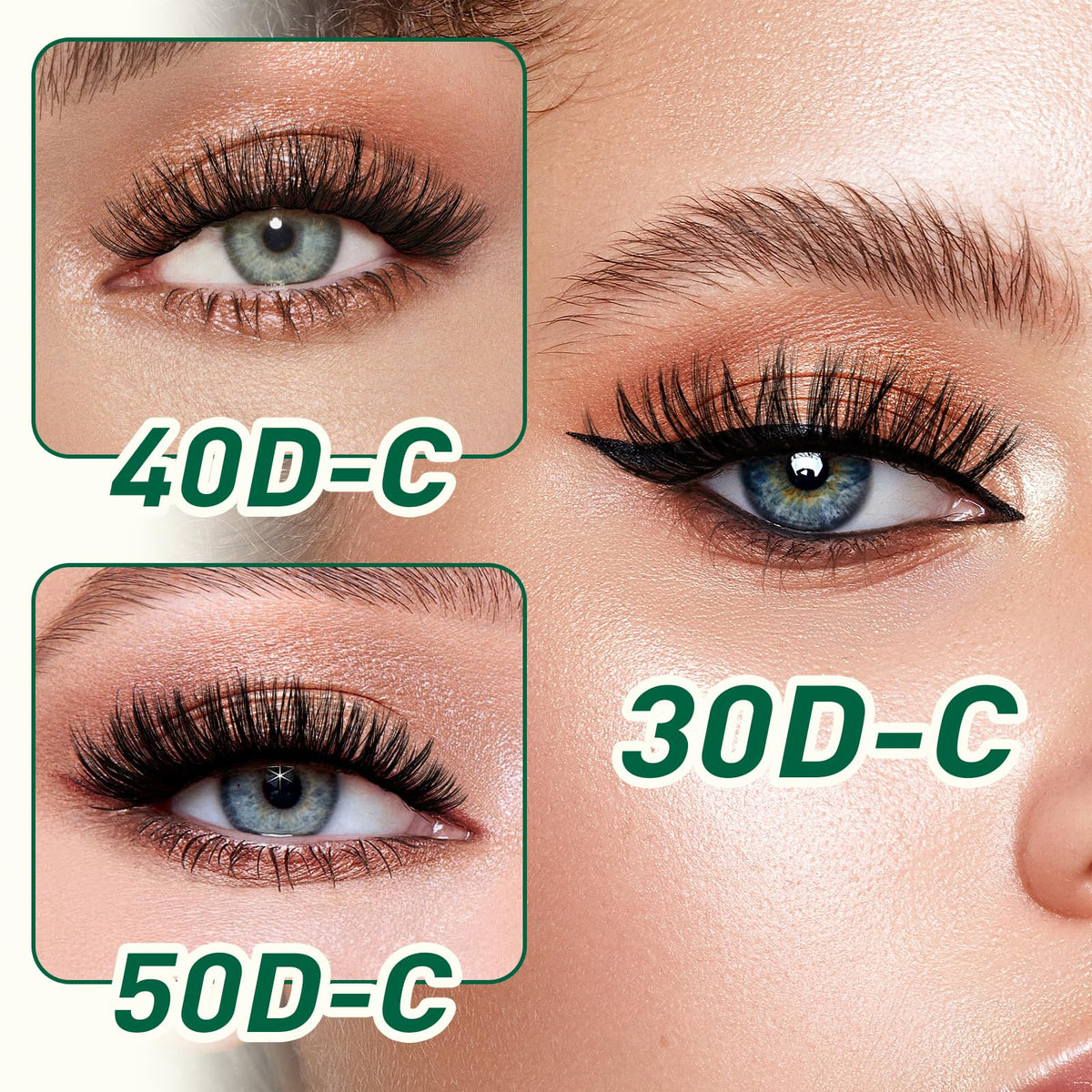 KEYYOU Lash Extension Kit contents displayed