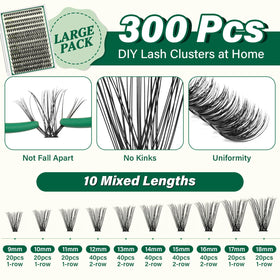 KEYYOU Lash Extension Kit packaging front view
