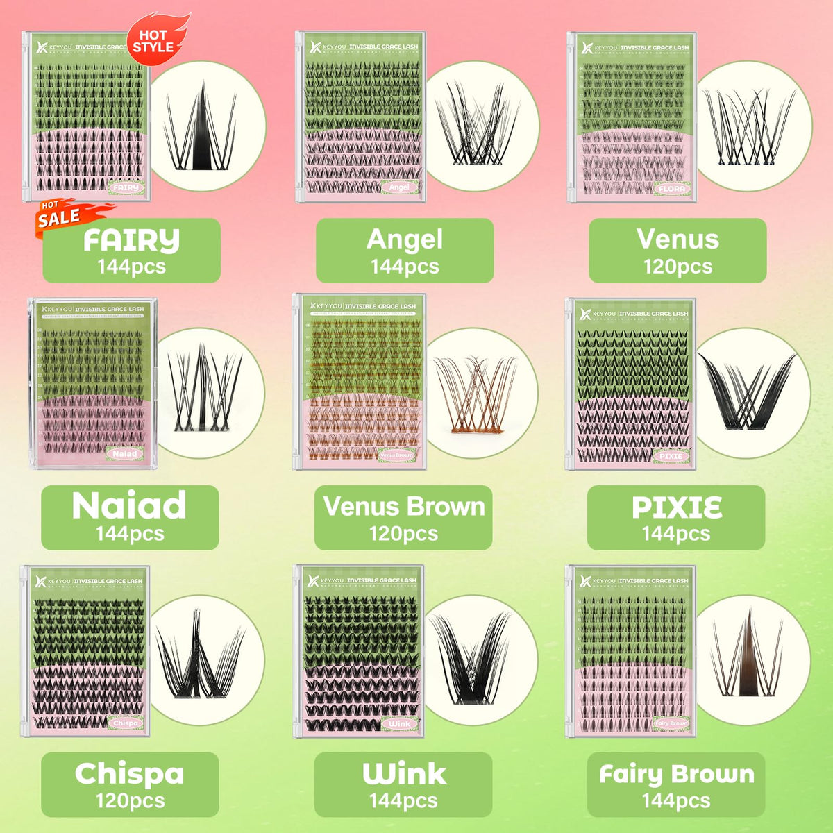 KEYYOU lash glue tube with applicator tip