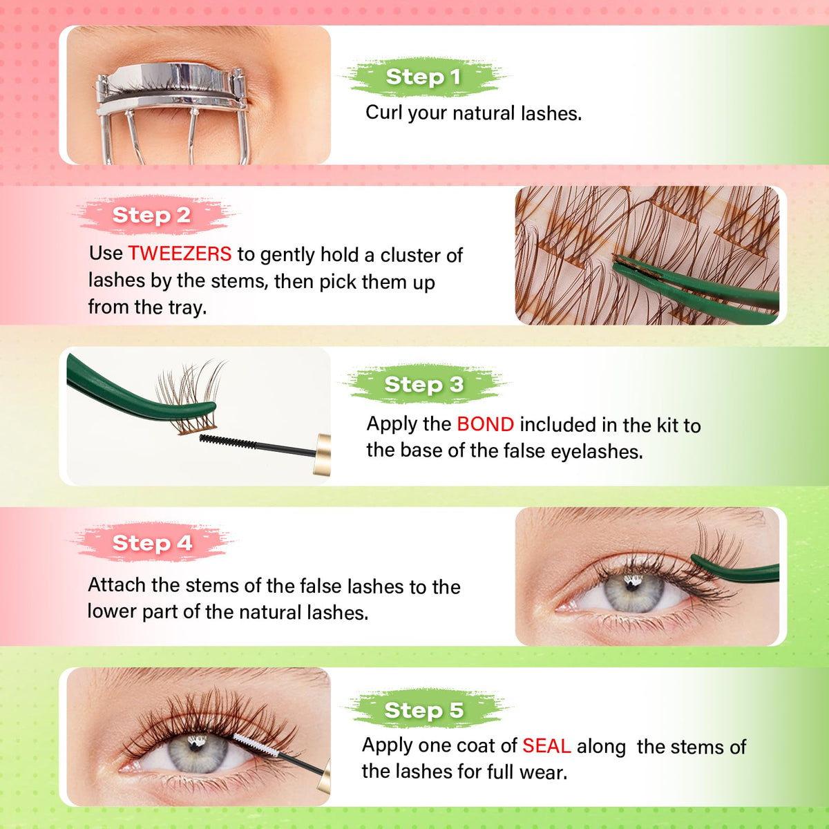 KEYYOU lash remover oil bottle with label