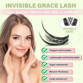 KEYYOU Pixie Lash Clusters close-up showing ultra-thin design